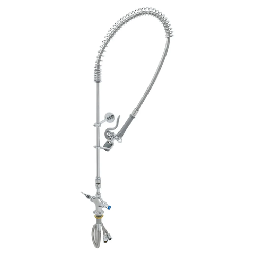 T&S Brass B-0113-V-BC Pre-Rinse Faucet Assembly with Spring Action Gooseneck T&S Brass B-0113-V-BC Pre-Rinse Faucet Assembly with Spring Action Gooseneck