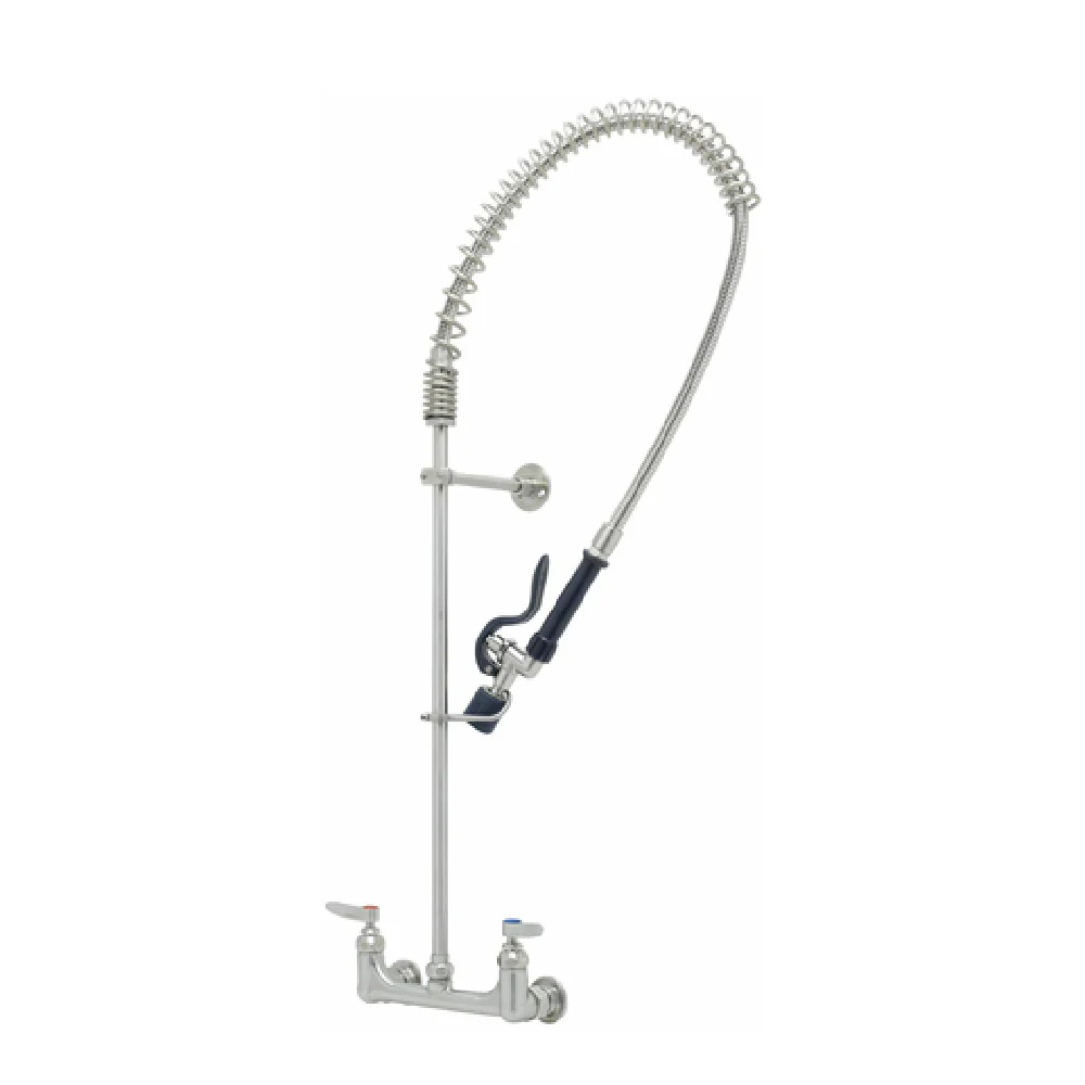 T&S Brass S-0133-BJ 12 Inch EverSteel Pre-Rinse Faucet with Stainless Steel Body