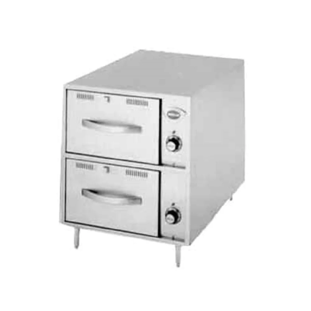 Wells RWN-2_208-240/60/1 20 Inch Narrow Warming Drawer Stainless Steel 2 Drawers with Humidity Controls