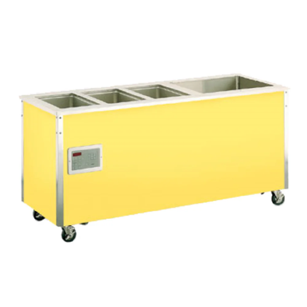 Vollrath 36191_240 74 Inch Stainless Steel Countertop with Hot and Cold Station Vollrath 36191_240 74 Inch Stainless Steel Countertop with Hot and Cold Station
