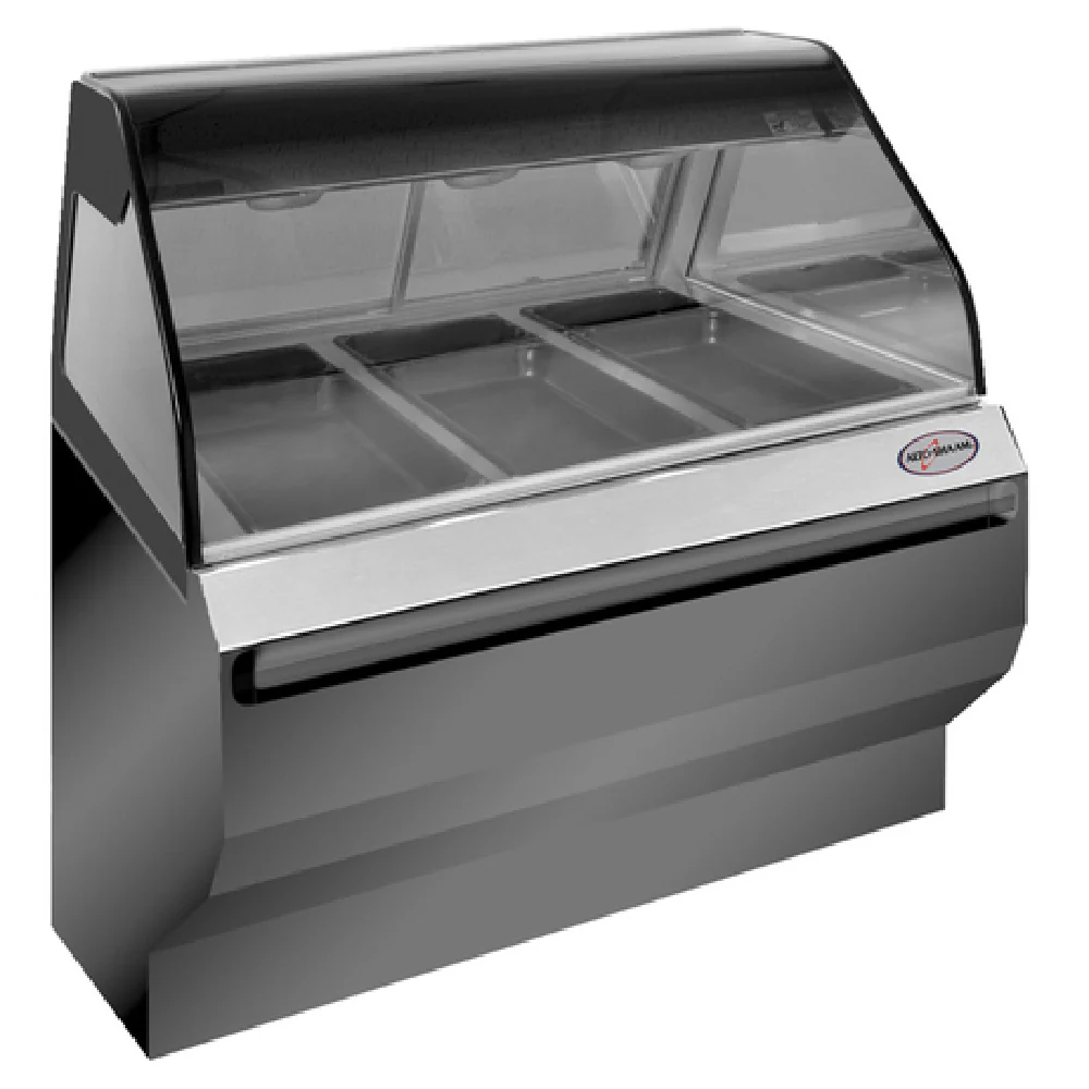 Alto-Shaam ED2SYS-48-SS_208-240/60/1 48 Inch Heated Display Case with European Style Base