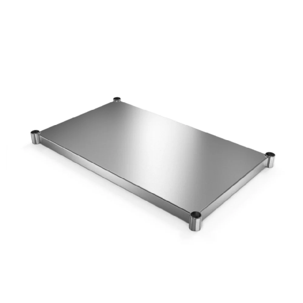 NBR Equipment TGU-3030 30 Inch Undershelf Galvanized Steel for Work Tables