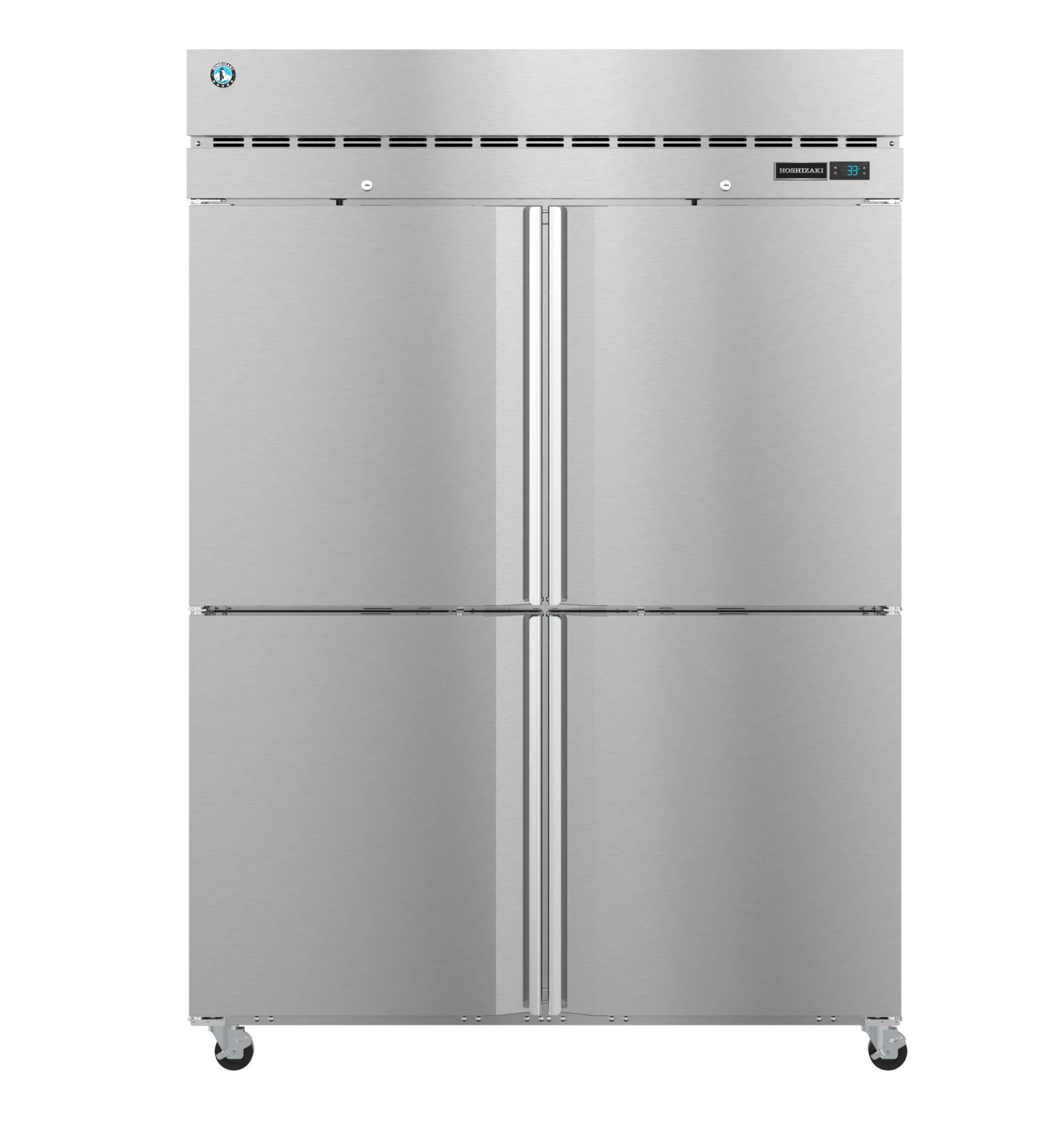 Hoshizaki F2A-HS 55 Inch Two-section 50.37 cu ft Freezer Stainless Steel with Casters Hoshizaki F2A-HS 55 Inch Two-section 50.37 cu ft Freezer Stainless Steel with Casters