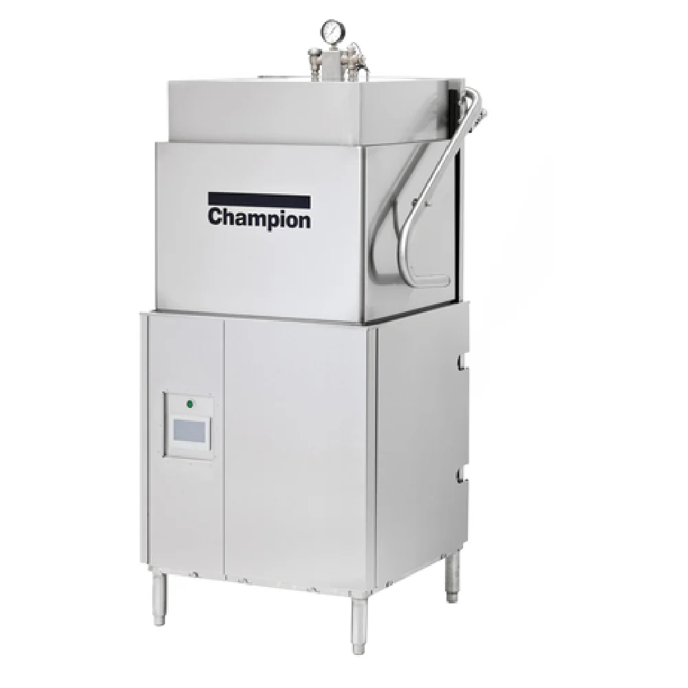 Champion DH-6000_208/60/1 34 Inch Electric Door Type Dishwasher with High Temperature Sanitizing Champion DH-6000_208/60/1 34 Inch Electric Door Type Dishwasher with High Temperature Sanitizing