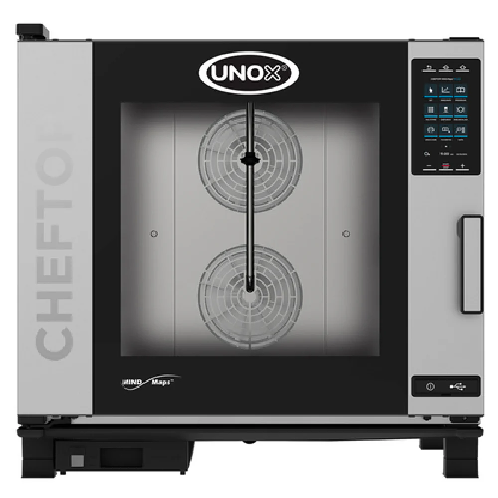 UNOX XAVC-06FS-GPRM_NAT 33 Inch ChefTop MIND.Maps Gas Combi Oven Stainless Steel