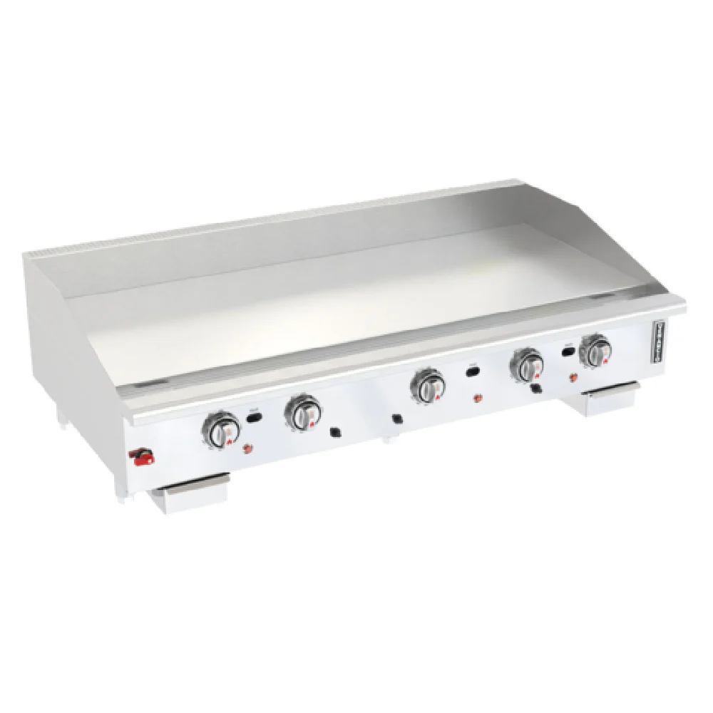Venancio G60CT-48T 60 Inch Gas Griddle Stainless Steel with 125000 BTU Venancio G60CT-48T 60 Inch Gas Griddle Stainless Steel with 125000 BTU