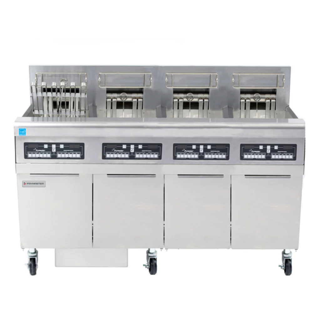 Frymaster FPRE417_208/60/1 62 Inch Electric Deep Fryer Hi-efficiency with 4 Tanks Frymaster FPRE417_208/60/1 62 Inch Electric Deep Fryer Hi-efficiency with 4 Tanks