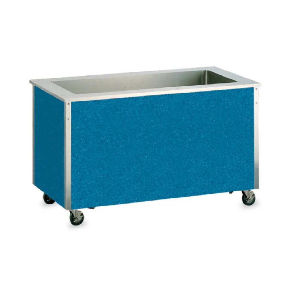 Vollrath 37043 46 Inch Ice Cooled Serving Counter Stainless Steel With Cold Food Station Vollrath 37043 46 Inch Ice Cooled Serving Counter Stainless Steel With Cold Food Station