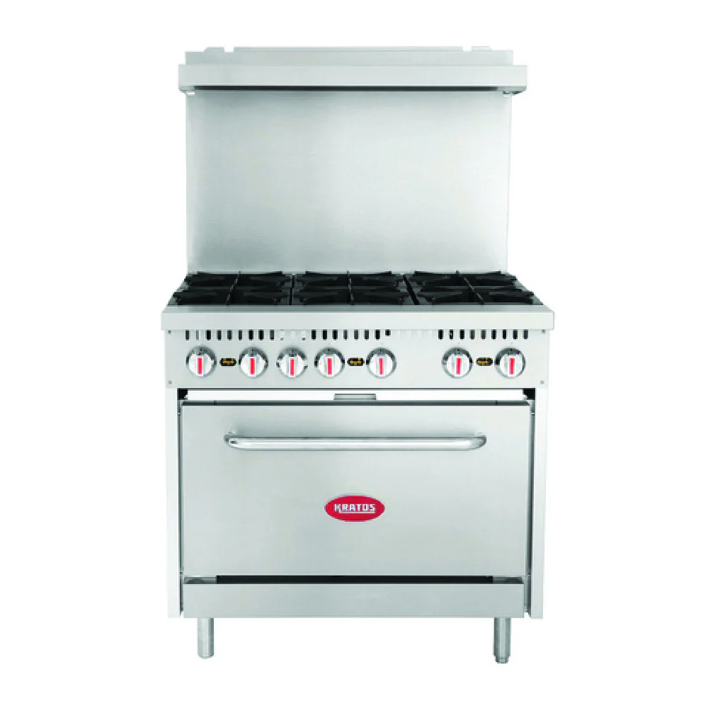 Hubert 29Y-044-NAT Kratos® Gas Range 36 Hubert 29Y-044-NAT Kratos® Gas Range 36