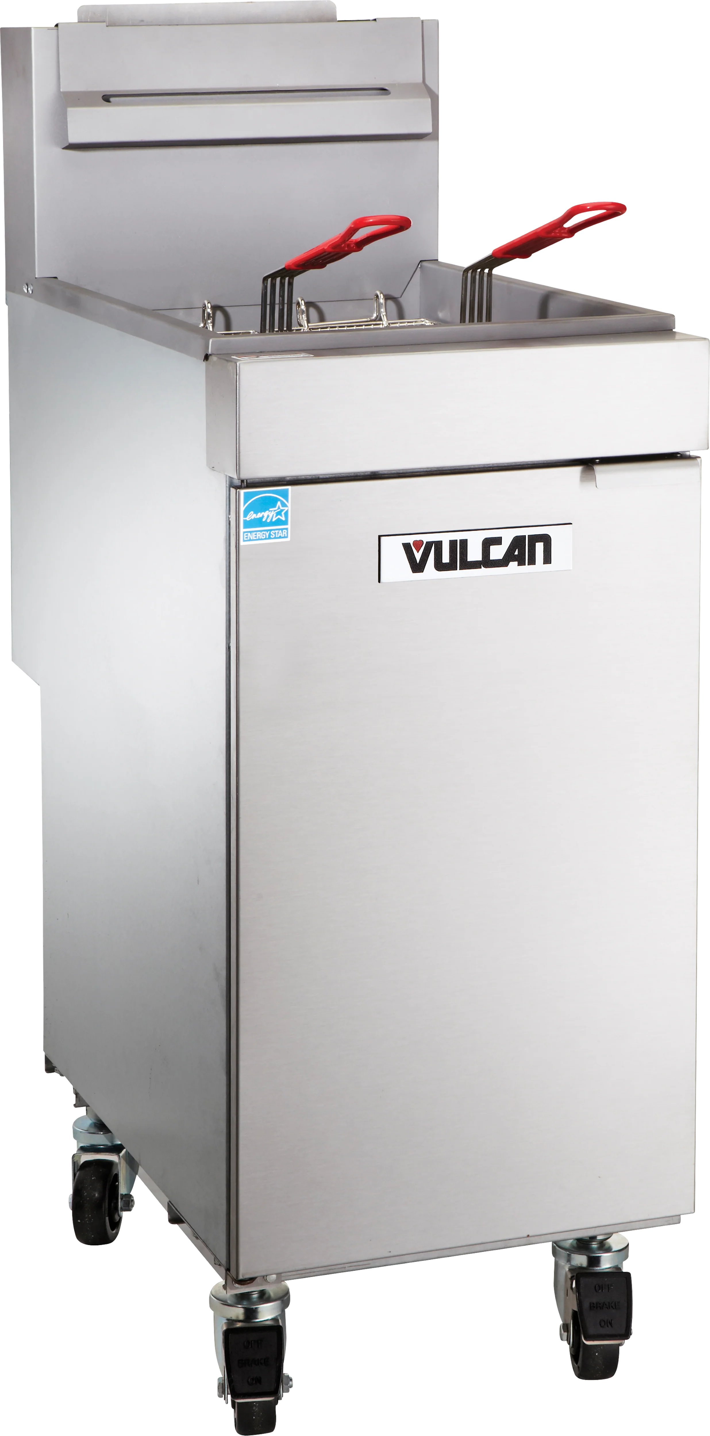 Vulcan 1VEG35M_LP 15-1/2 Inch gas Floor Model Fryer with Twin Fry Baskets 70000 BTU Vulcan 1VEG35M_LP 15-1/2 Inch gas Floor Model Fryer with Twin Fry Baskets 70000 BTU