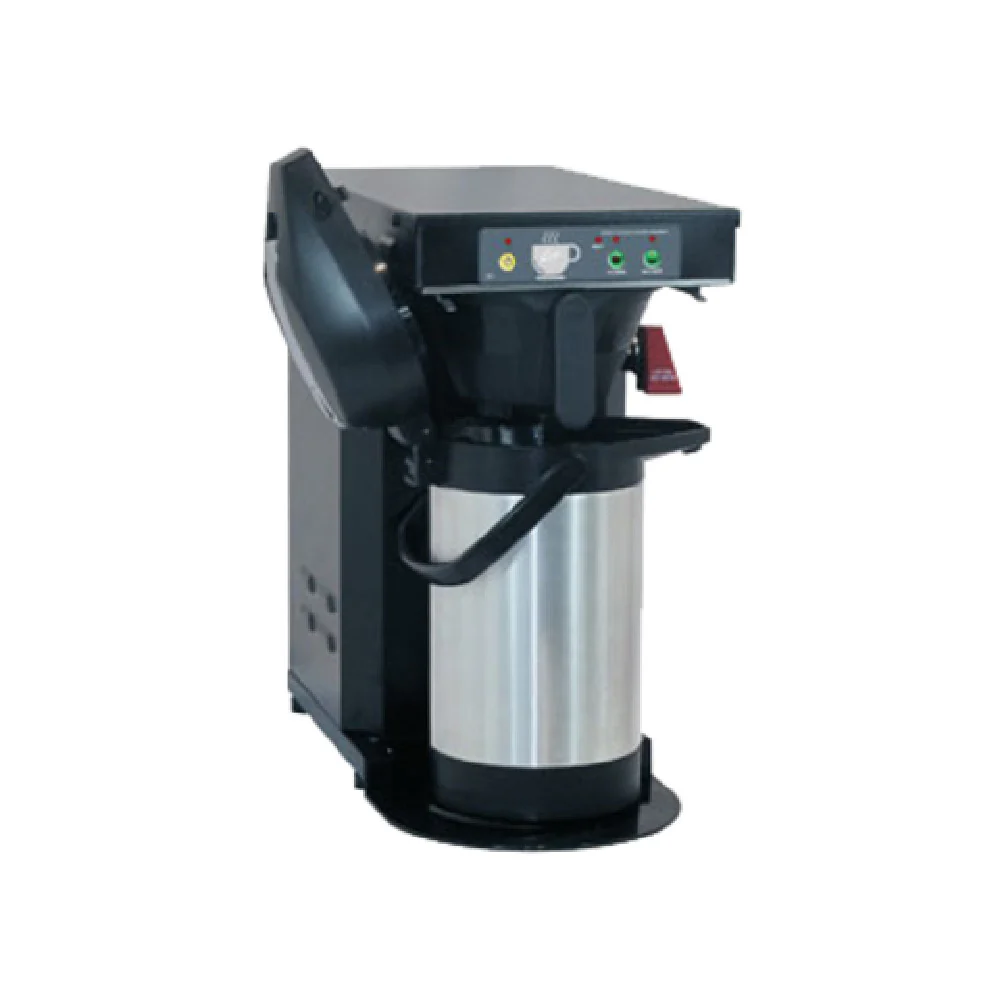 Curtis TLP12A 9 Inch Low Profile Electric Coffee Brewer Airpot Stainless Steel Curtis TLP12A 9 Inch Low Profile Electric Coffee Brewer Airpot Stainless Steel