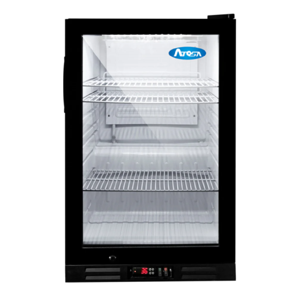 Atosa CTD-3T 17-1/4 Inch Refrigerator Merchandiser Countertop 2.4 cu ft