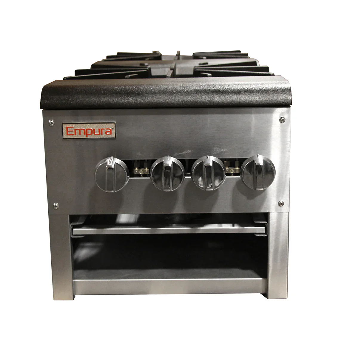 Empura Equipment ESP-2 18 Inch Stock Pot Range Gas Countertop with 220000 BTU Empura Equipment ESP-2 18 Inch Stock Pot Range Gas Countertop with 220000 BTU