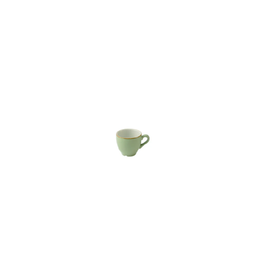 Churchill China SSASCEB91 Stonecast Sage Green Cafe Espresso Cup 3.5 Oz. Ceramic