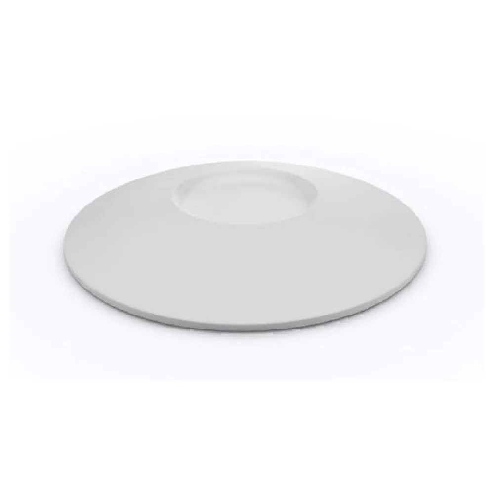 BauscherHepp SRH007 9.8 Inch Diameter Round Plate Vitrified China Studio Raw BauscherHepp SRH007 9.8 Inch Diameter Round Plate Vitrified China Studio Raw