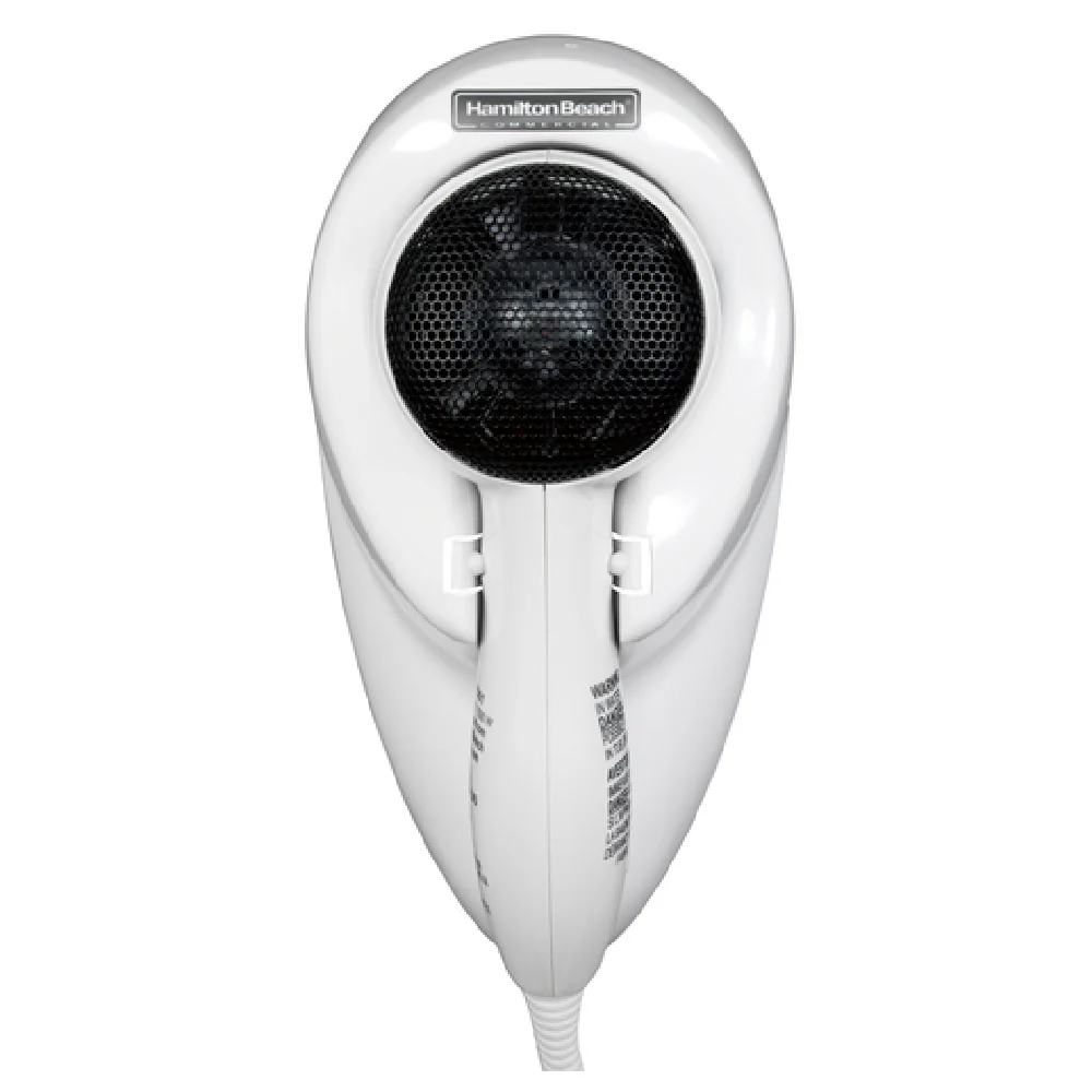 Hamilton Beach 8251 5.5 Inch Commercial Hair Dryer Theft-deterrent Wall Mount