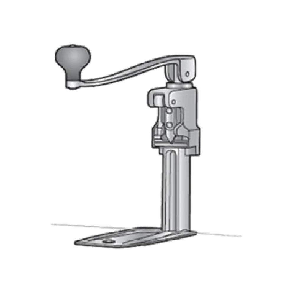 Alfa ECO1 #1 Manual Can Opener 11 Inch Plated Steel Table Mount Alfa ECO1 #1 Manual Can Opener 11 Inch Plated Steel Table Mount