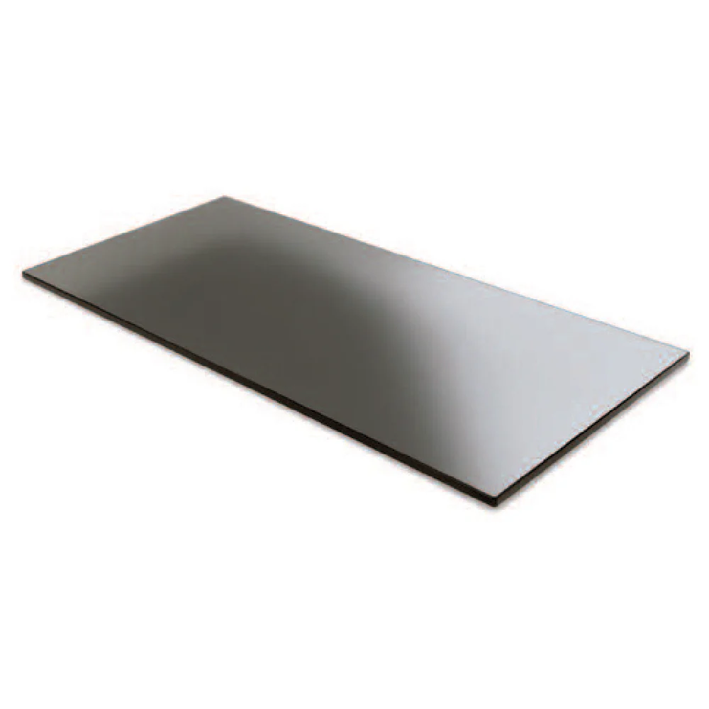 Steelite DWFBGL2411BK 24 Inch Fusion Glass Display Riser Black Glass