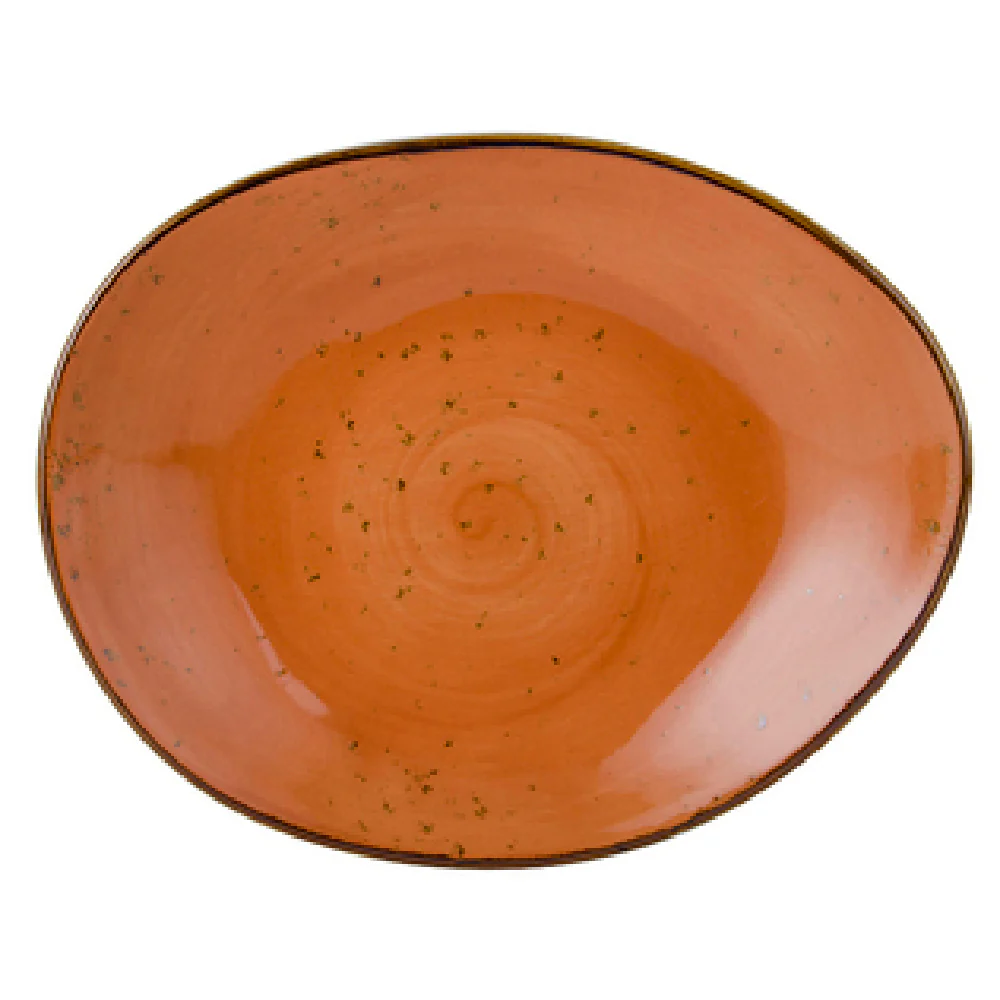 Tuxton GGC-650 8-3/8 Inch Ellipse Plate Lead-Free Porcelain Dishwasher Safe Tuxton GGC-650 8-3/8 Inch Ellipse Plate Lead-Free Porcelain Dishwasher Safe
