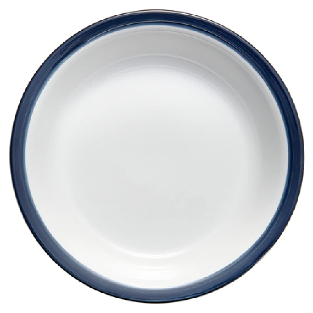 Libbey 999024152 8 Inch Round Healthcare Pellet Bowl Porcelain Lunar White and Steel Blue Band Libbey 999024152 8 Inch Round Healthcare Pellet Bowl Porcelain Lunar White and Steel Blue Band
