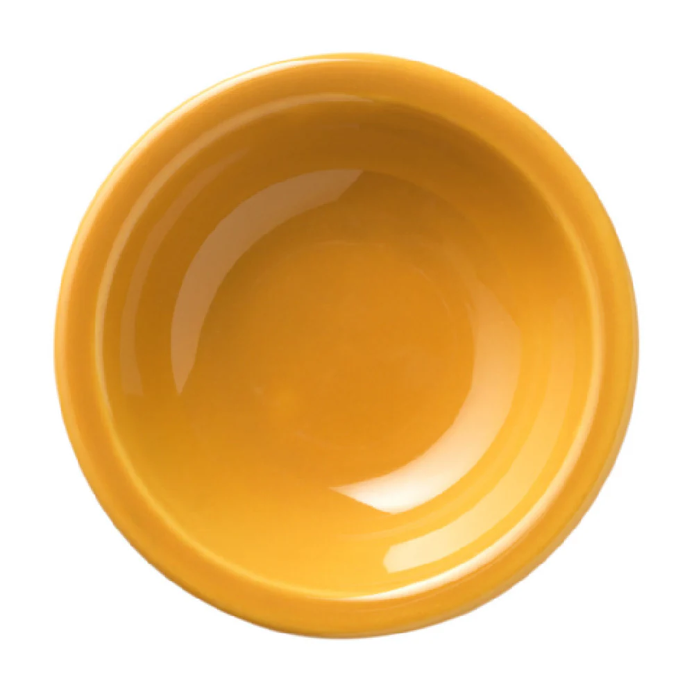 Libbey 903044014 5 Oz Fruit Dish Round Porcelain Glazed Saffron Color Libbey 903044014 5 Oz Fruit Dish Round Porcelain Glazed Saffron Color