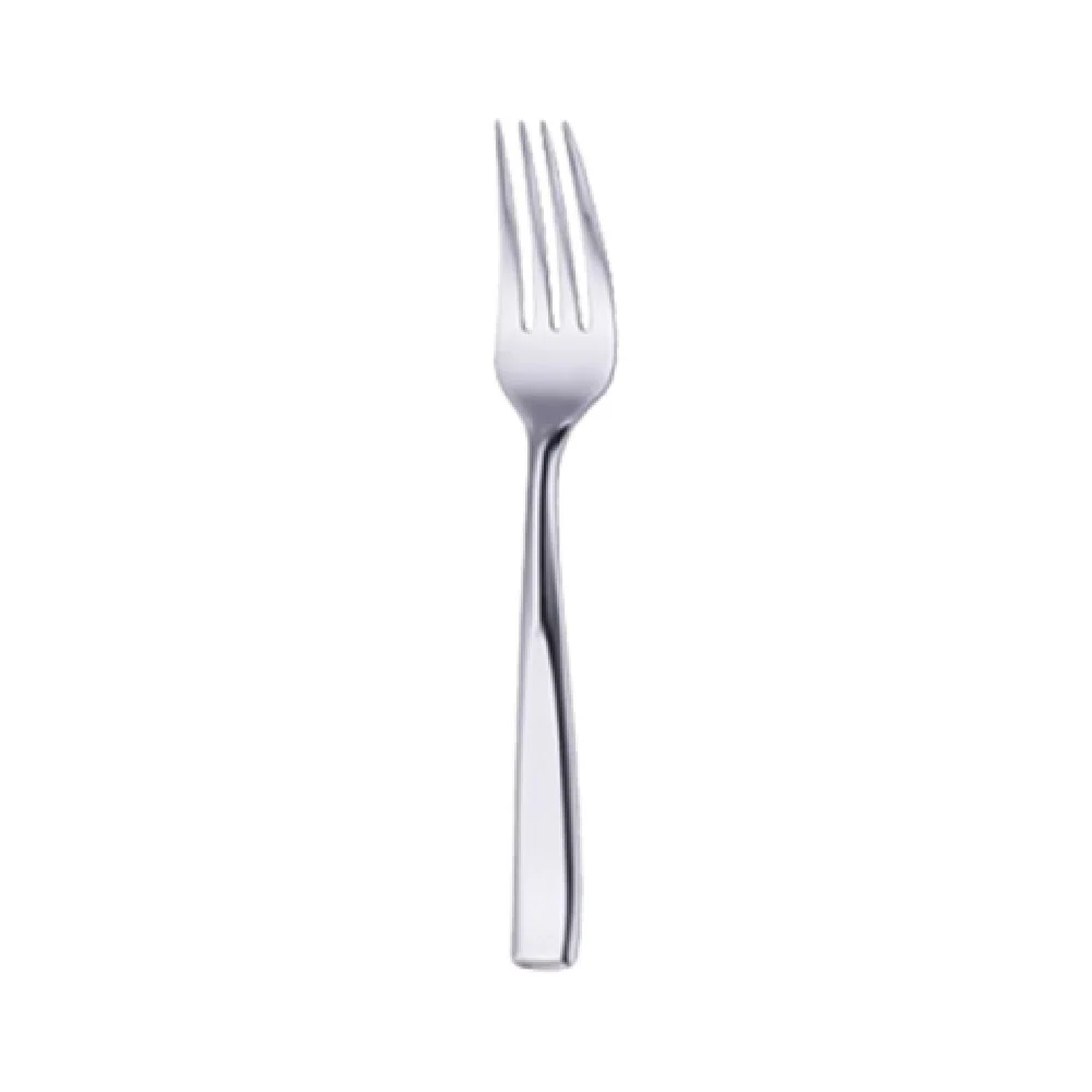 1880 Hospitality B443FDEF 7-1/4 Inch Heavy Weight Salad Fork 18/0 Stainless Steel with Small Wave Handle