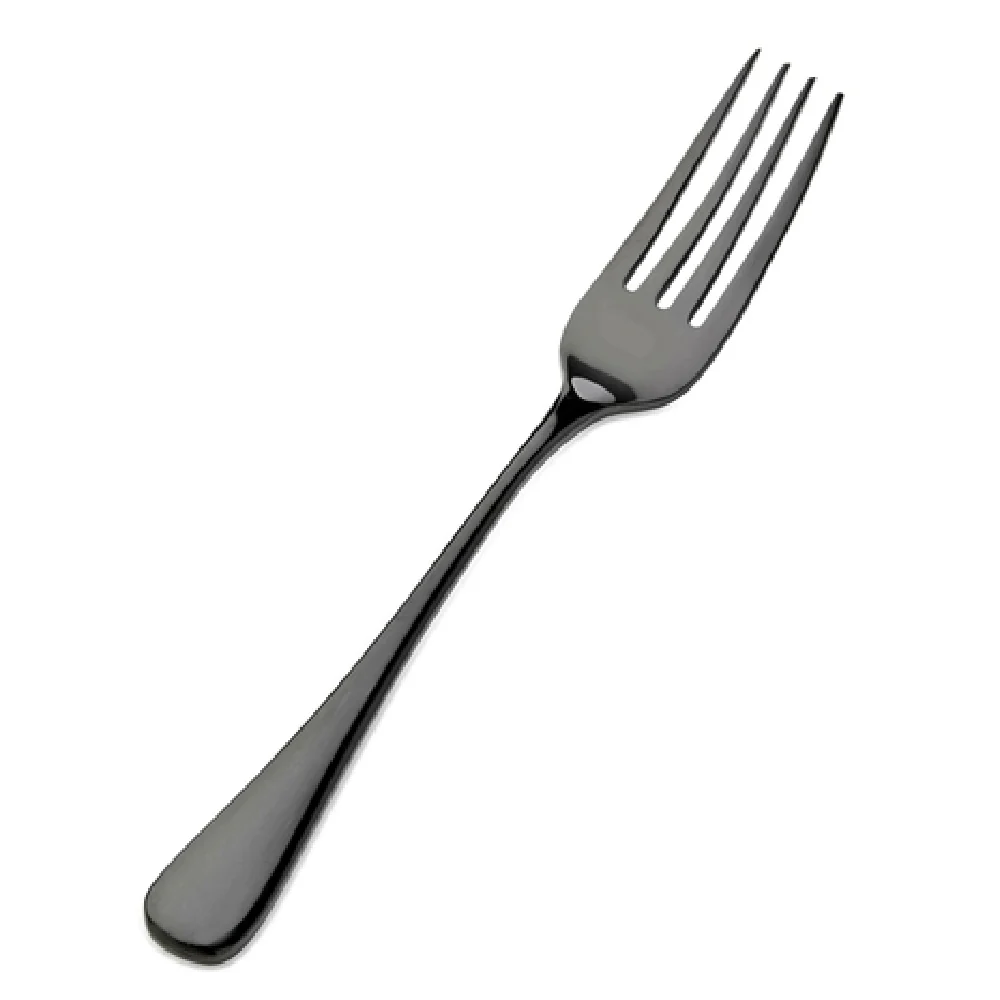 Bon Chef S4005B 8-1/4 Inch Dinner Fork with Black Finish Stainless Steel