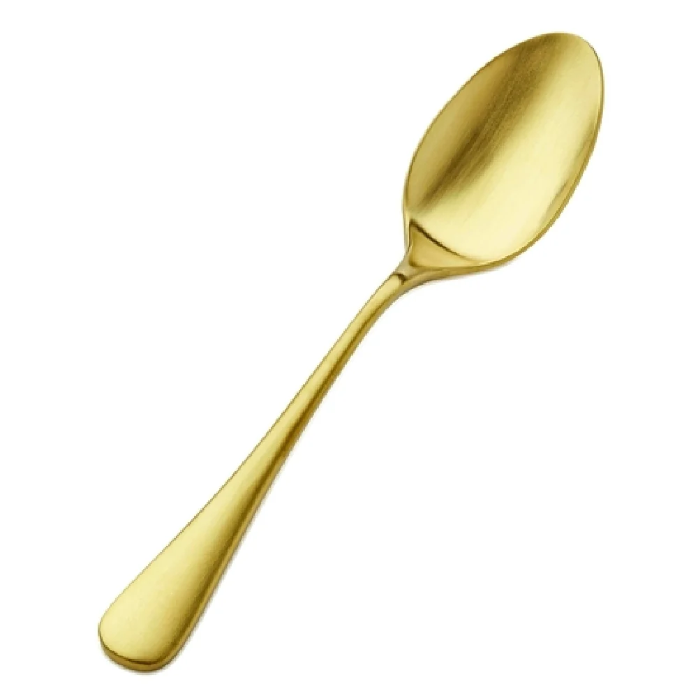 Bon Chef S4103GM 8 Inch Dessert Spoon Gold Matte 18/10 Stainless Steel Bon Chef S4103GM 8 Inch Dessert Spoon Gold Matte 18/10 Stainless Steel