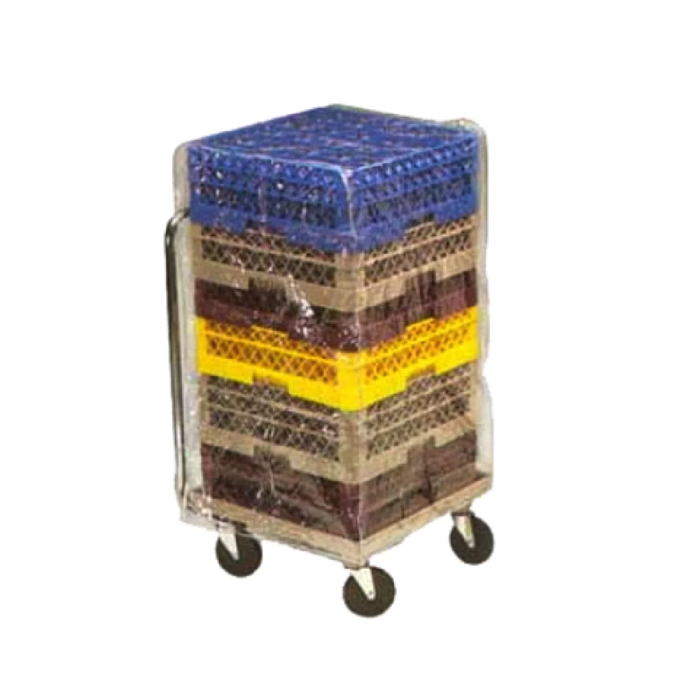 Vollrath TRCV4 21-1/2 Inch Clear Rack Cover Impact-resistant Vinyl with Reinforced Base Vollrath TRCV4 21-1/2 Inch Clear Rack Cover Impact-resistant Vinyl with Reinforced Base