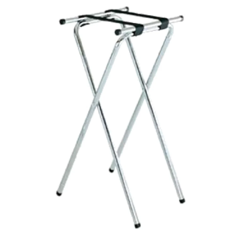Central Specialties 1036BL-1 15 Inch Back-Saver Tray Stand Steel Black Folding Central Specialties 1036BL-1 15 Inch Back-Saver Tray Stand Steel Black Folding