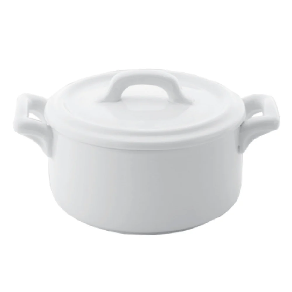 Bon Chef 1600003P 4 Inch Cocottes Cover Porcelain Case - Cover Lid Bon Chef 1600003P 4 Inch Cocottes Cover Porcelain Case - Cover Lid