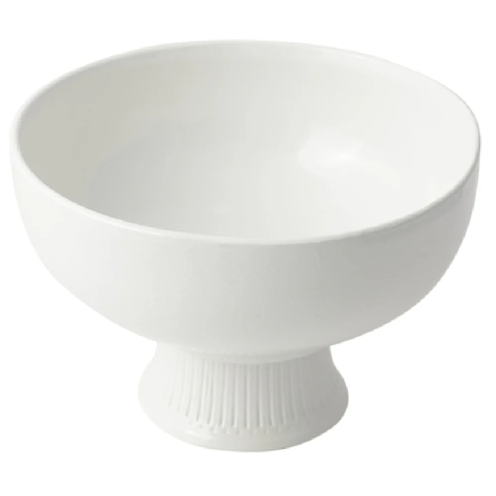 Bon Chef 150069059CHESTNUT 3 Quart Soup Salad Bowl with Pedestal Aluminum Sandstone Bon Chef 150069059CHESTNUT 3 Quart Soup Salad Bowl with Pedestal Aluminum Sandstone