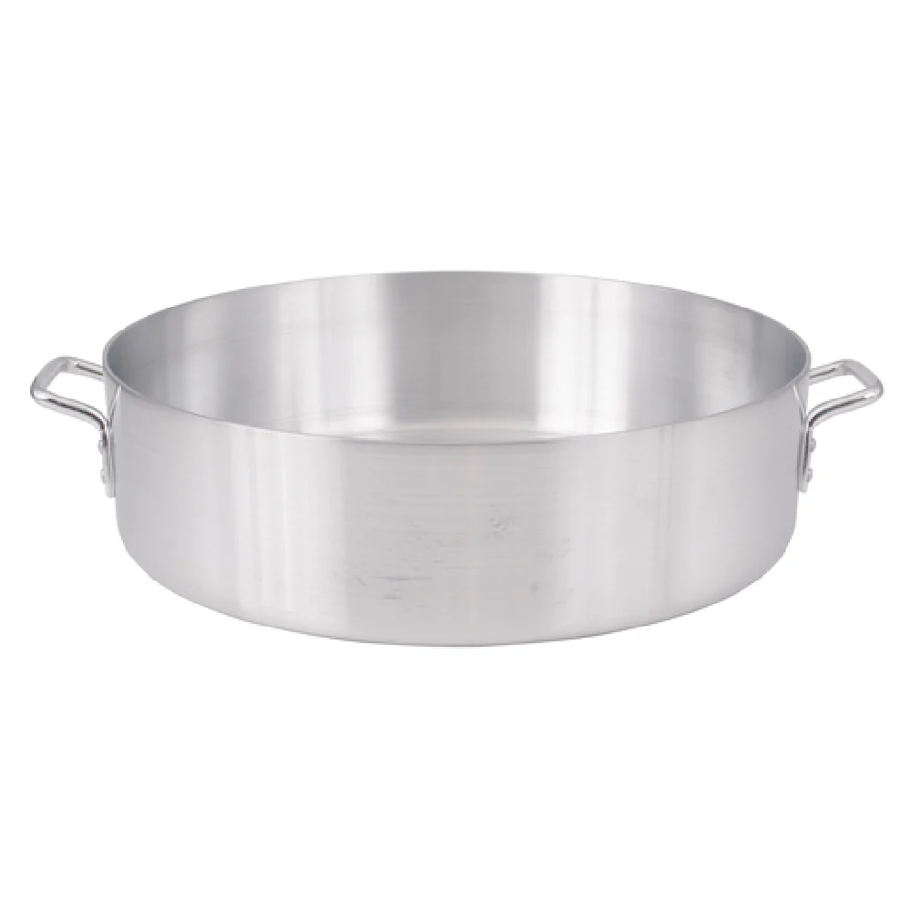 Stanton Trading ABR30 19-7/8 Inch Diameter 30 Quart Brazier Pan Aluminum Without Cover Stanton Trading ABR30 19-7/8 Inch Diameter 30 Quart Brazier Pan Aluminum Without Cover