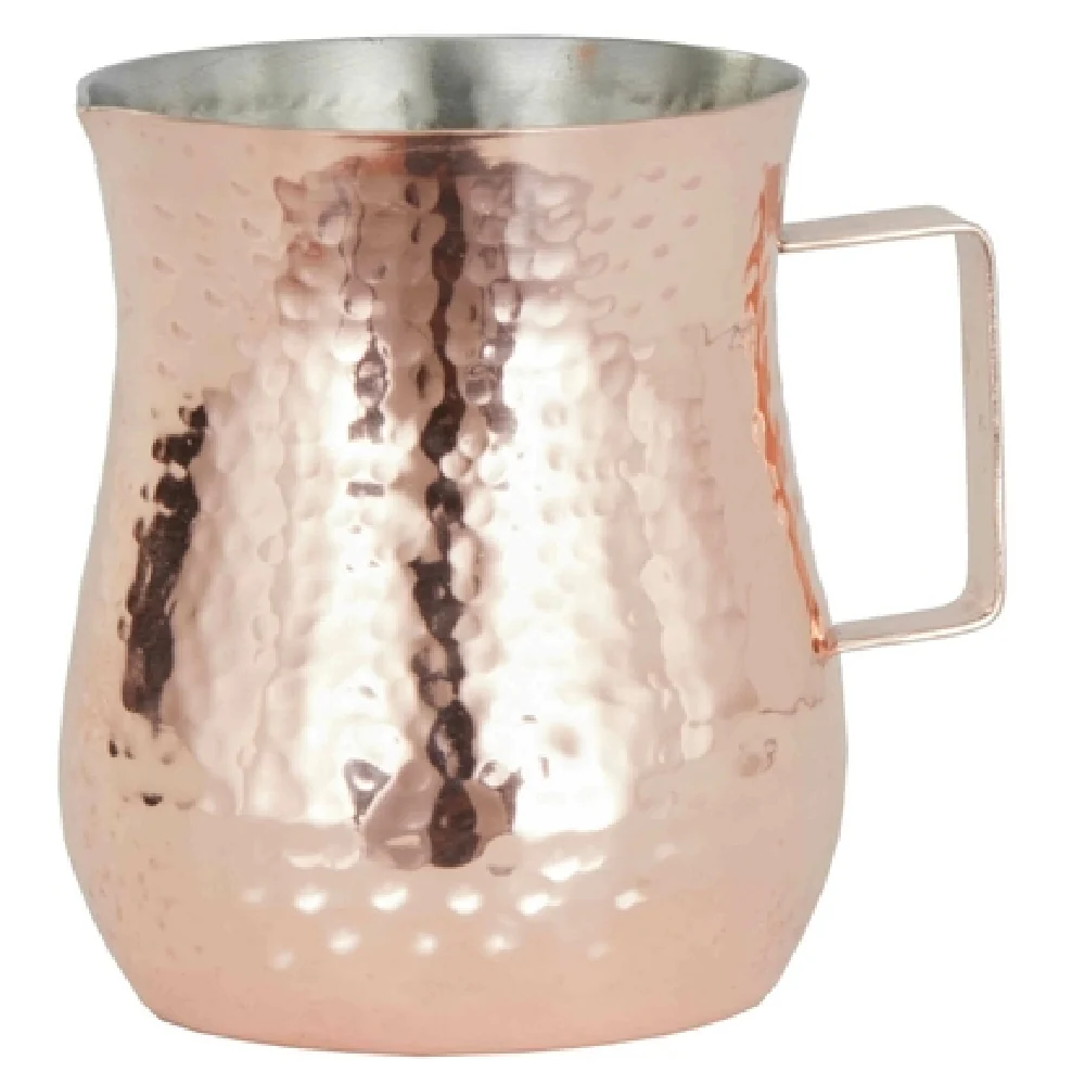 American Metalcraft CHC4 4 Oz Bell Creamer Stainless Steel Hammered Copper Finish American Metalcraft CHC4 4 Oz Bell Creamer Stainless Steel Hammered Copper Finish