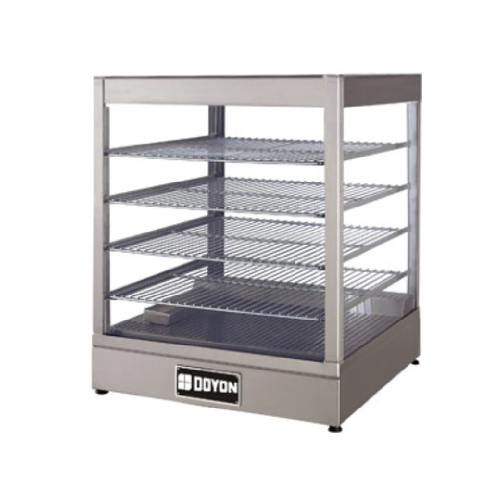 Doyon DRP4S 22 Inch Stainless Steel Food Warmer Display Case with Four Shelves Doyon DRP4S 22 Inch Stainless Steel Food Warmer Display Case with Four Shelves