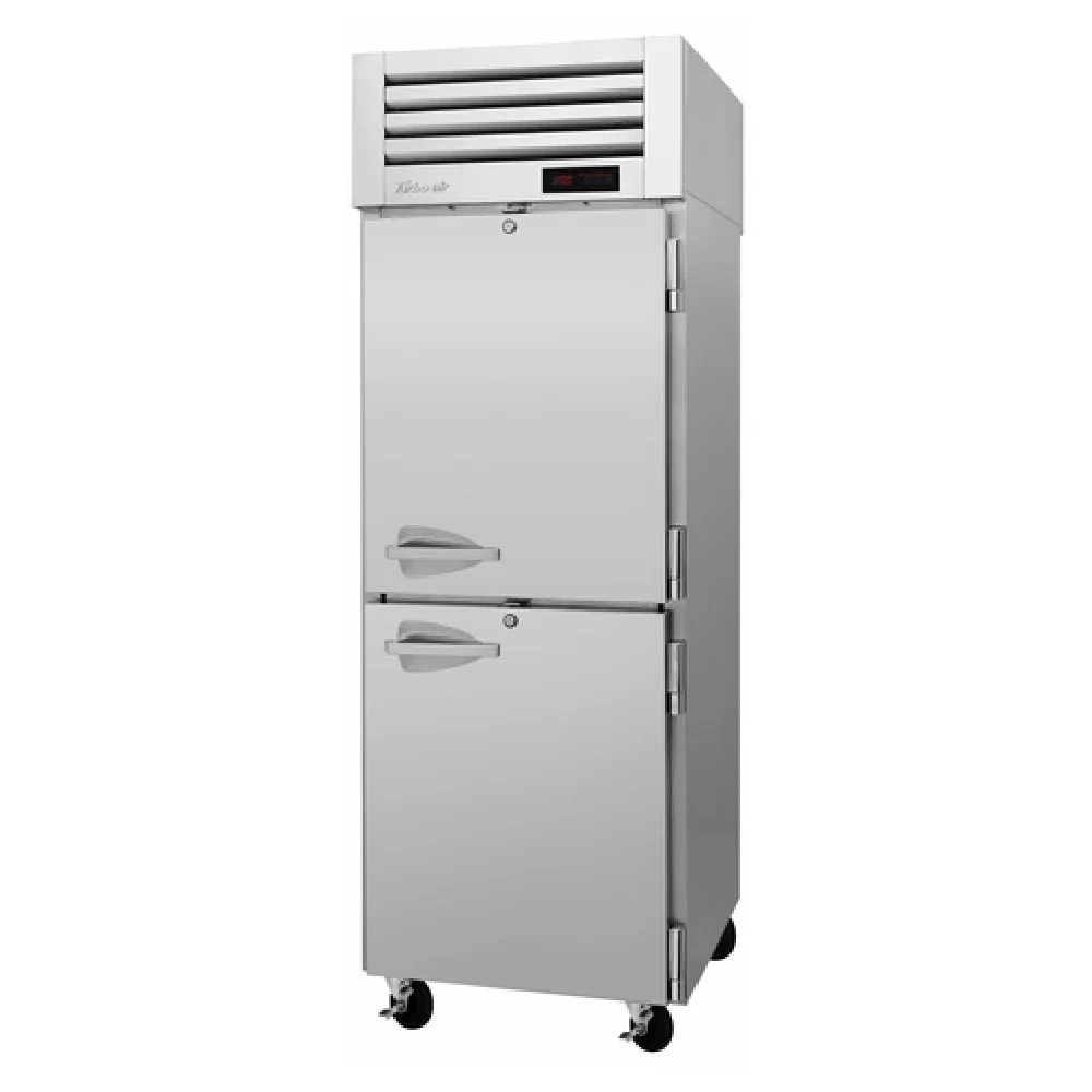 Turbo Air PRO-26-2H-SG-PT(-L)(-LR)(-RL) 28-3/4 Inch Heated Cabinet Pass-thru 27 cu. ft. Stainless Steel with LED Lighting