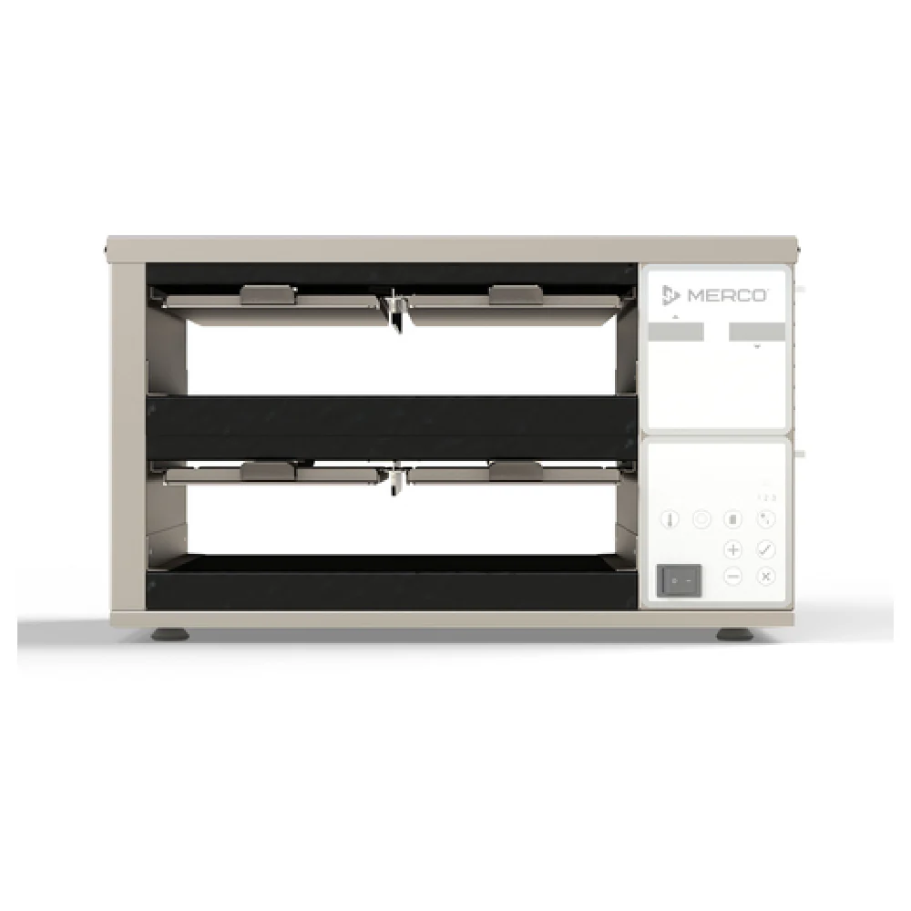 Merco MHG22SSN1N 19 Inch Electric Heated Holding Cabinet Stainless Steel with Two Shelves