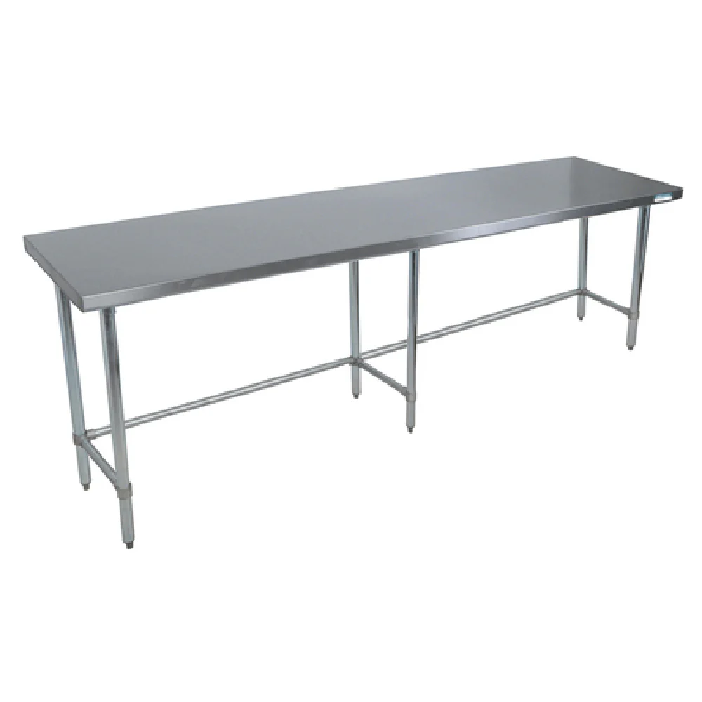BK Resources SVTOB-9630 96 Inch 18 Gauge Commercial Work Table with Stainless Steel Top BK Resources SVTOB-9630 96 Inch 18 Gauge Commercial Work Table with Stainless Steel Top