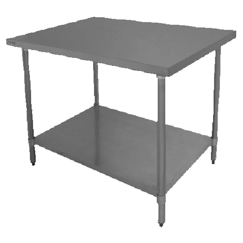GSW USA WT-EE3024 24 Inch 18 Gauge Economy Work Table with Stainless Steel Top GSW USA WT-EE3024 24 Inch 18 Gauge Economy Work Table with Stainless Steel Top