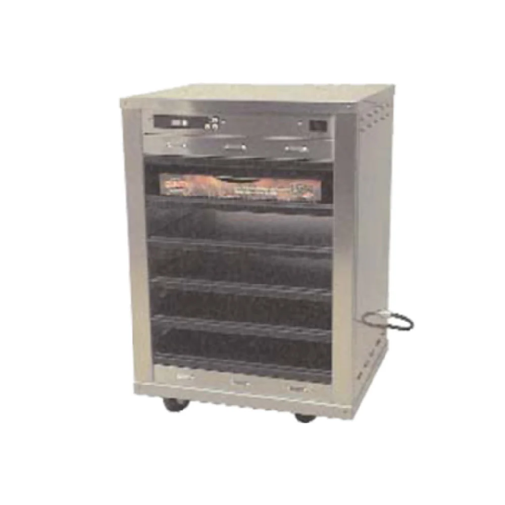 Carter Hoffmann DF1818-4_120/60/1 23 Inch Heated Cabinet Pizza Doorless Pass-Through Stainless Steel