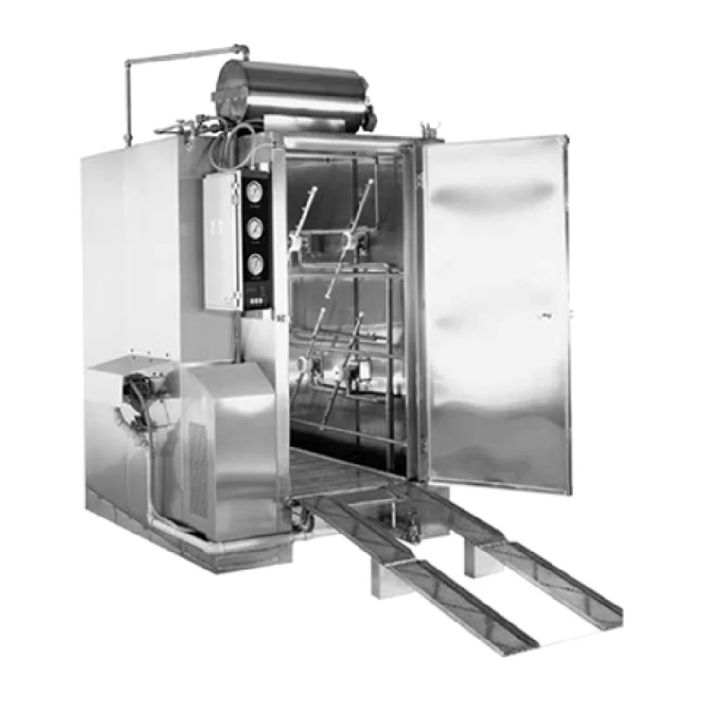 Champion RW-66 73 Inch Roll-In Rack Washer Pot Pan and Utensil with Automatic Tank Fill