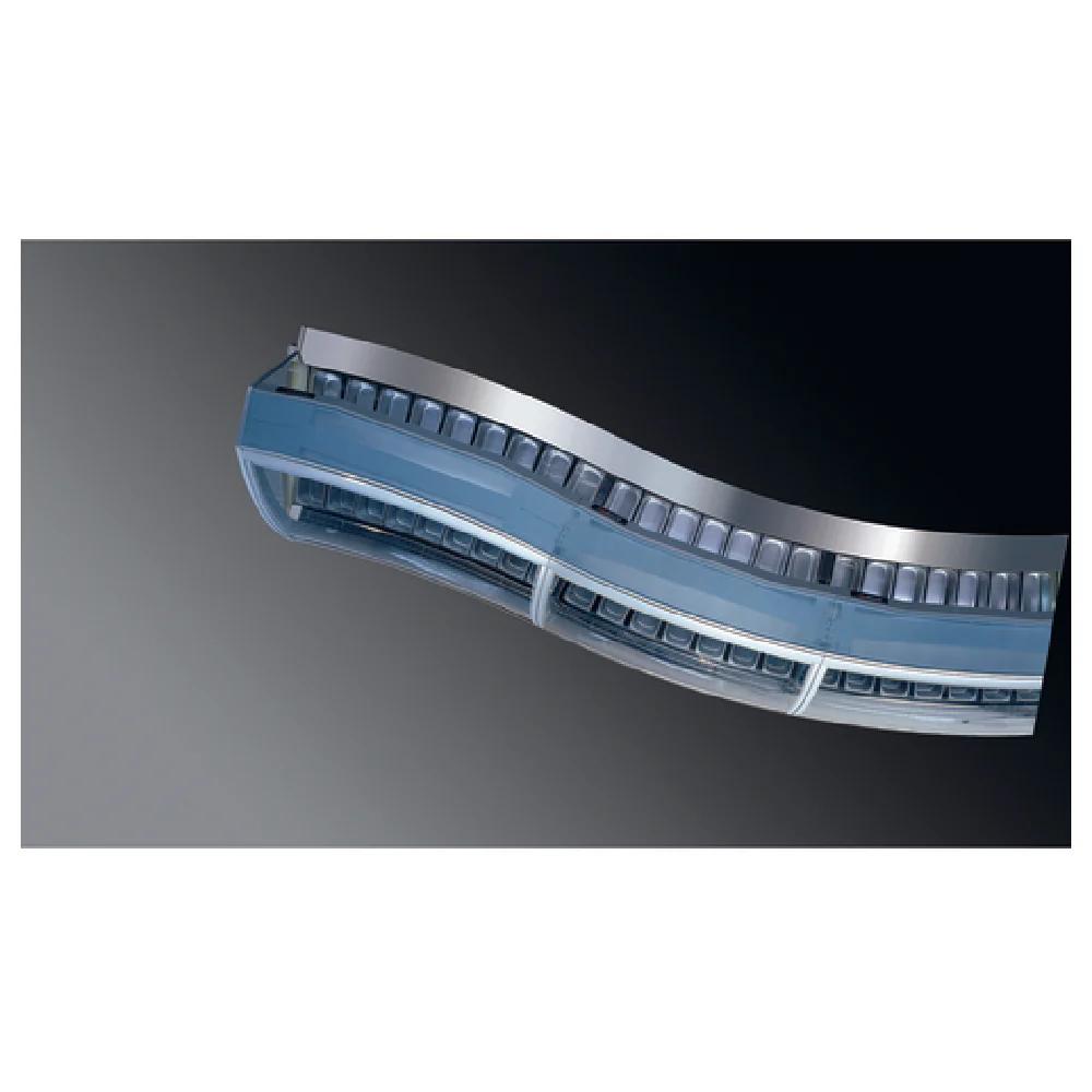 Howard-McCray KOR-GA45-52-A&B-P5 57 Inch Curved Gelato Display Case with Tempered Glass