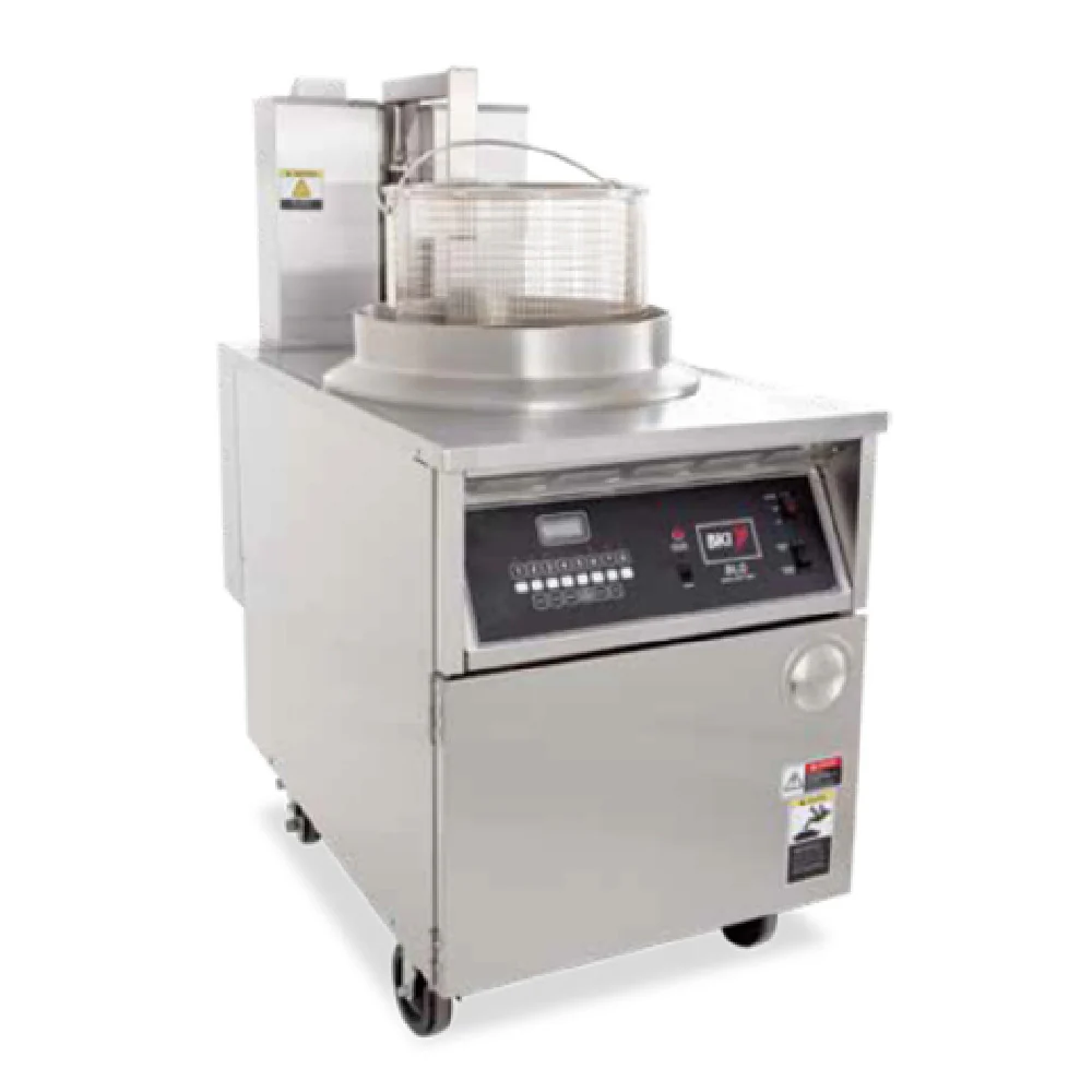 BKI BLG-FC_NAT 24 Inch Deep Fryer Gas Automatic Lift 70,000 BTU