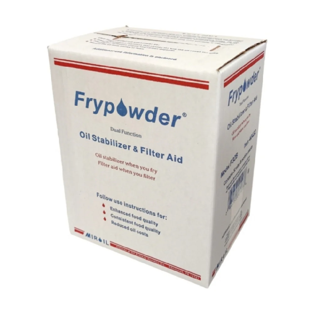 MirOil USA P32B Dual Function Oil Stabilizer & Filter Aid Small Carton Of 32 B-size Portion Packs