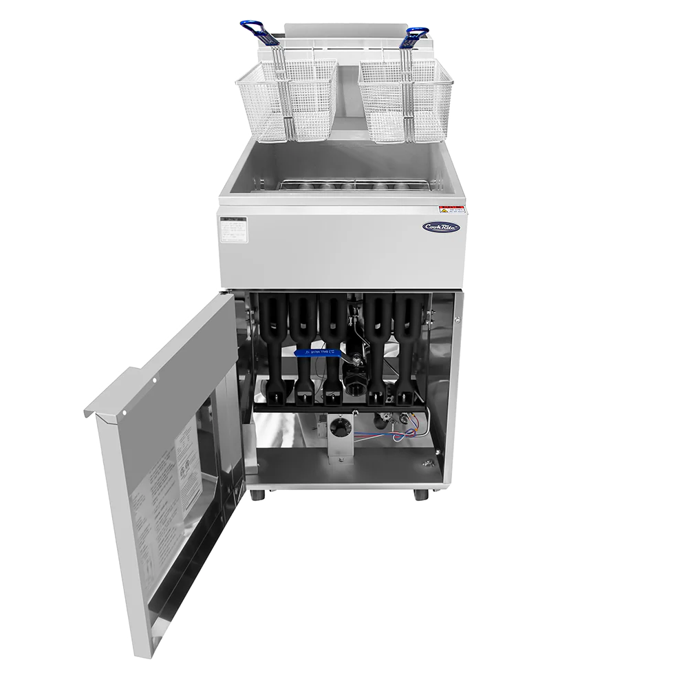 Atosa ATFS-75-LP 21 Inch Commercial Deep Fryer Gas Floor Model with 5 Burners Atosa ATFS-75-LP 21 Inch Commercial Deep Fryer Gas Floor Model with 5 Burners