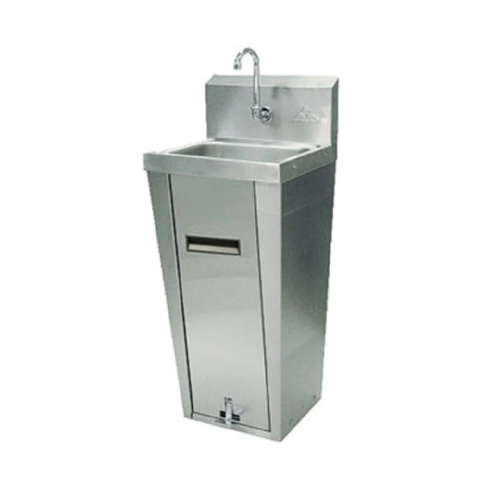 Advance Tabco 7-PS-90 14 Inch Hand Sink Pedestal Mounted Faucet and Steel