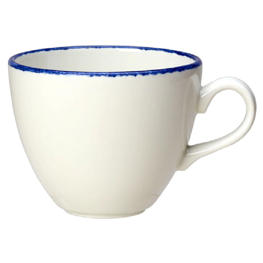 Steelite 1710X0022 6 Oz Cup Vitrified China Blue Dapple Non-Stackable