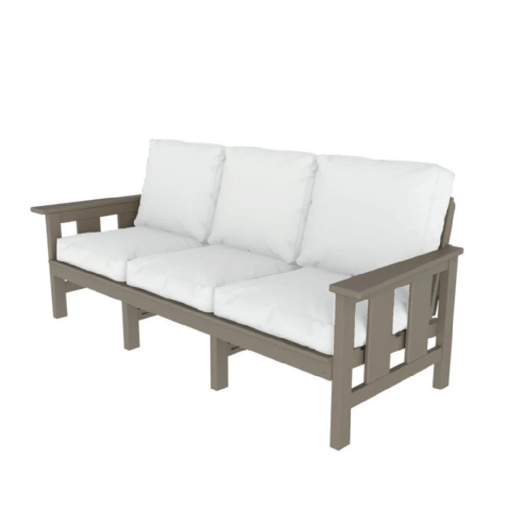 Plantation Prestige Commercial Furniture 3240222-01 Corolla Sofa Frame Only Cushions Optional RTA (ready To Assemble)