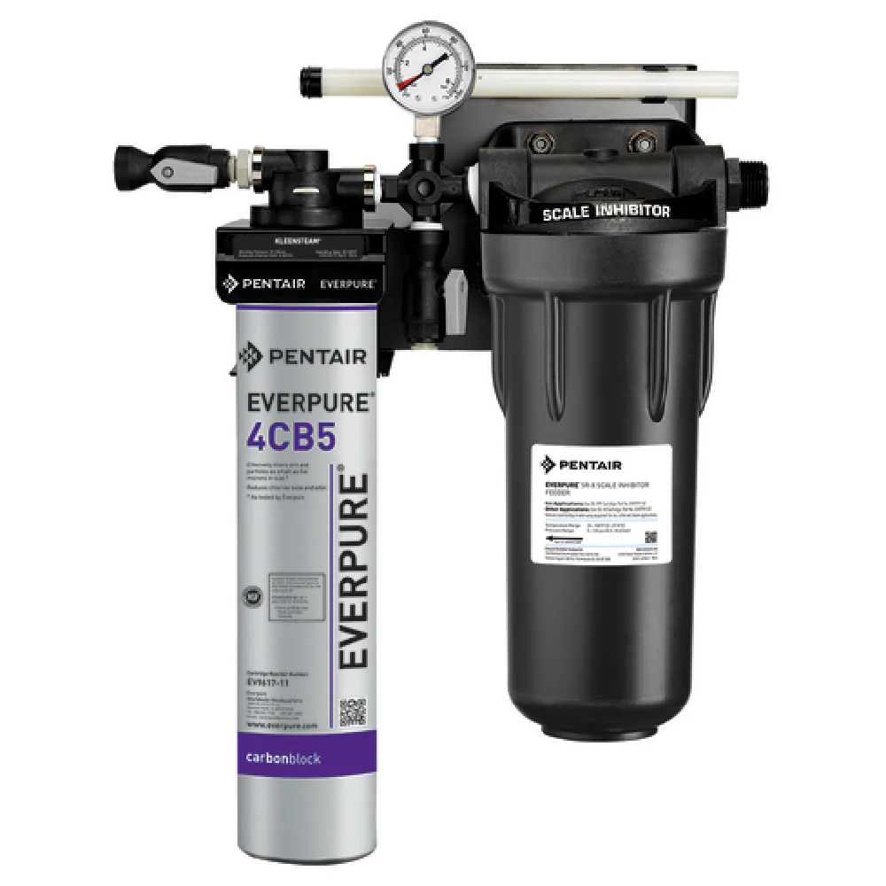 Everpure EV979750 15 Inch Water Filtration System for Steam Equipment with 6000 Gallon Capacity Everpure EV979750 15 Inch Water Filtration System for Steam Equipment with 6000 Gallon Capacity