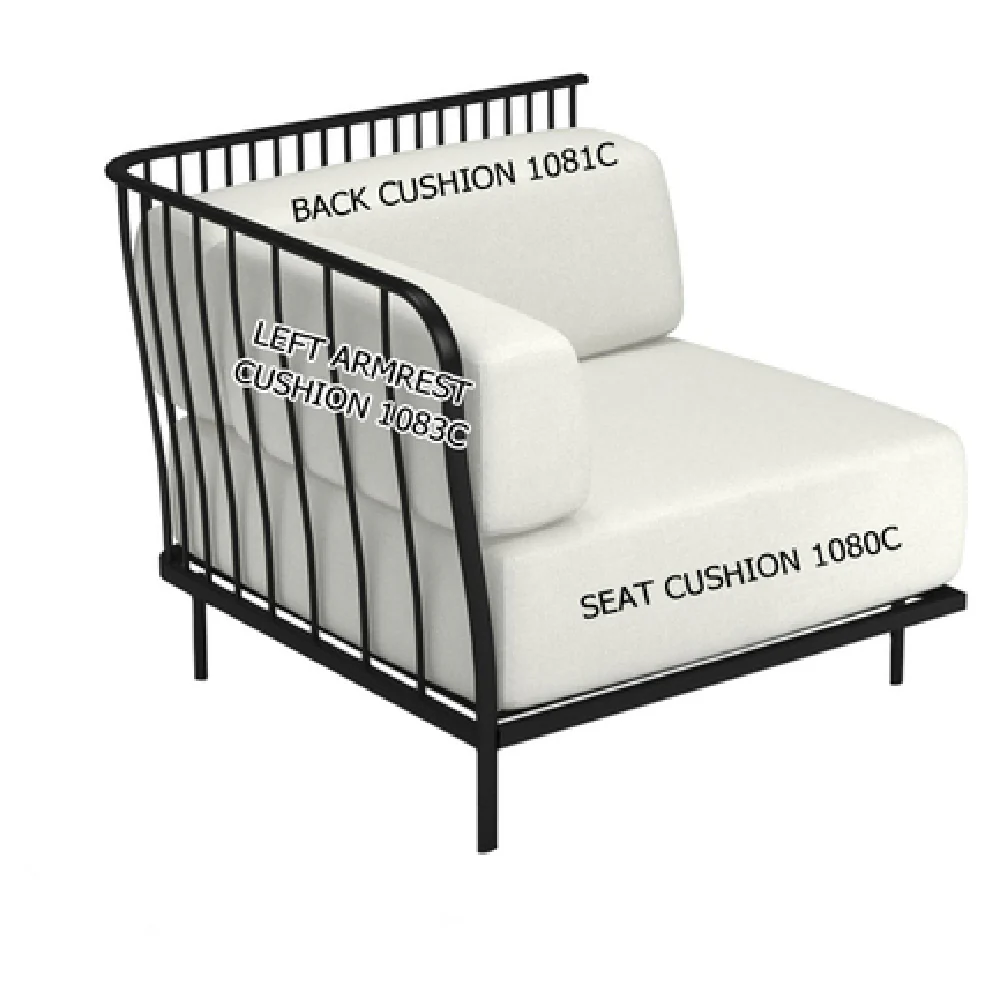 emuamericas llc 1083C Cushion Cannolè Left Armrest Comfort Support